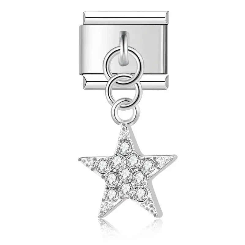 Pendentif Étoile Strass Charmsy