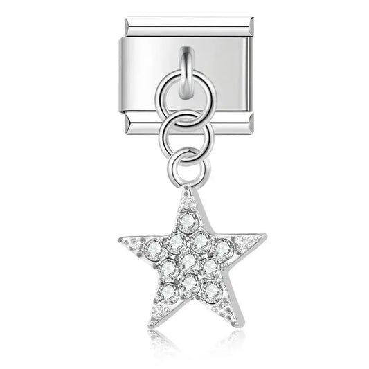 Pendentif Étoile Strass Charmsy