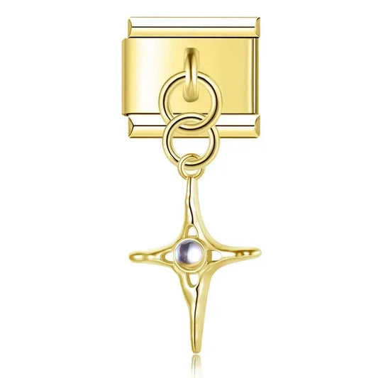 Pendentif Crois perle Charmsy