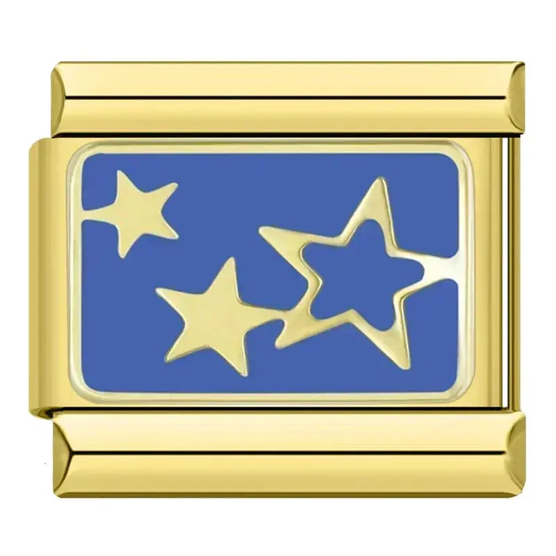Étoile Fond Bleu Charmsy