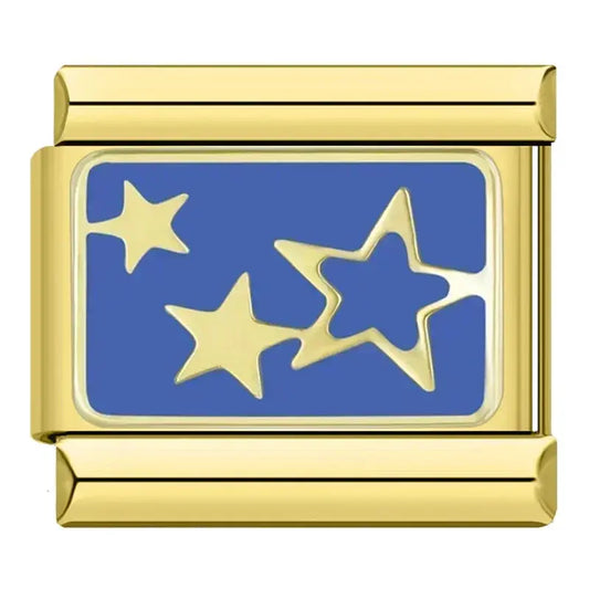 Étoile Fond Bleu Charmsy