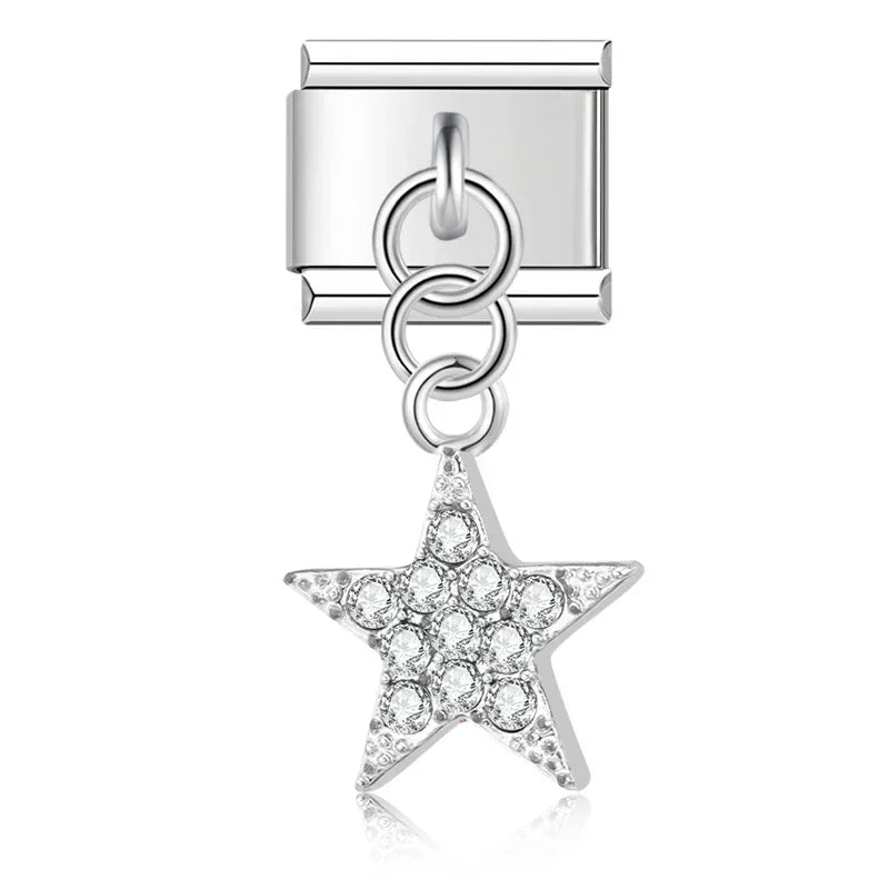 Pendentif Étoile Strass