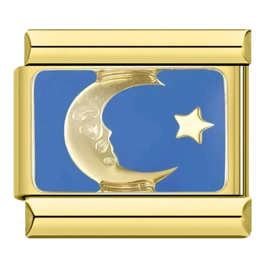 Lune Fond Bleu