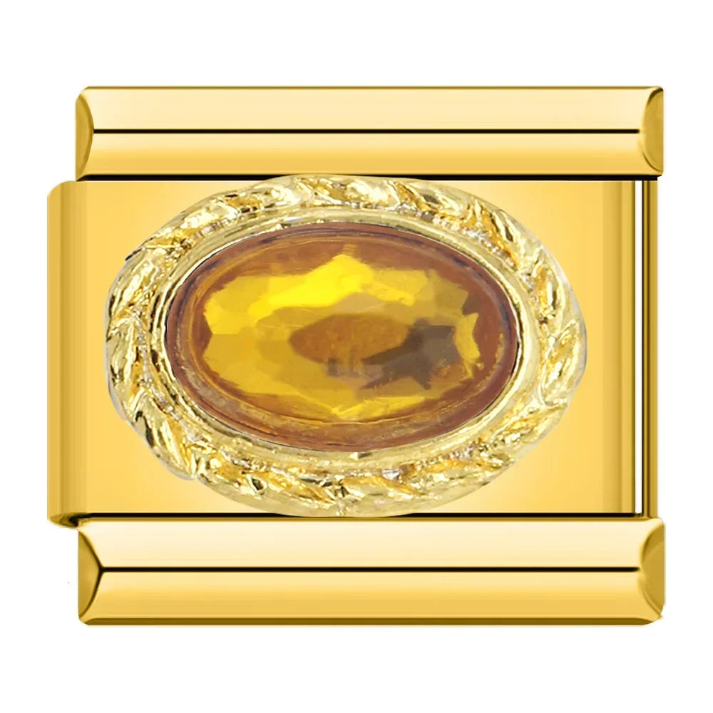 Perle Ornée D'or