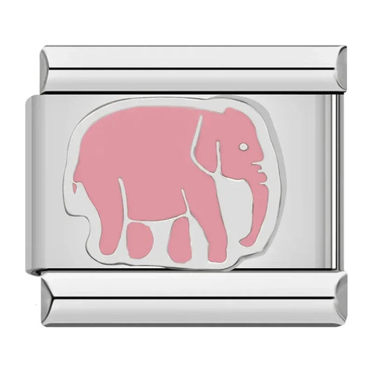 Éléphant rose