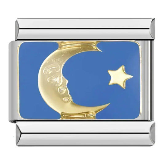 Lune Fond Bleu