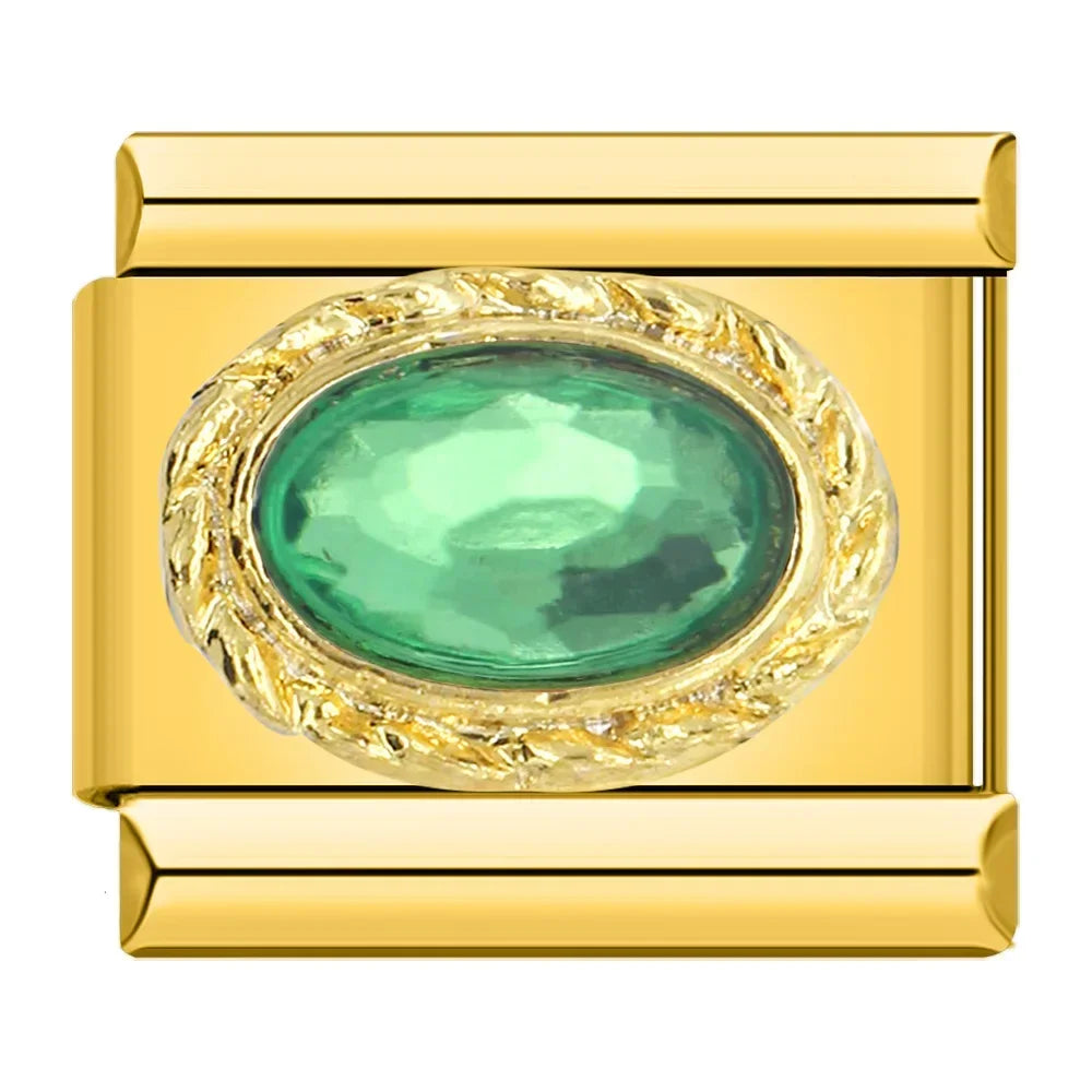 Perle Ornée D'or