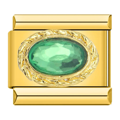 Perle Ornée D'or