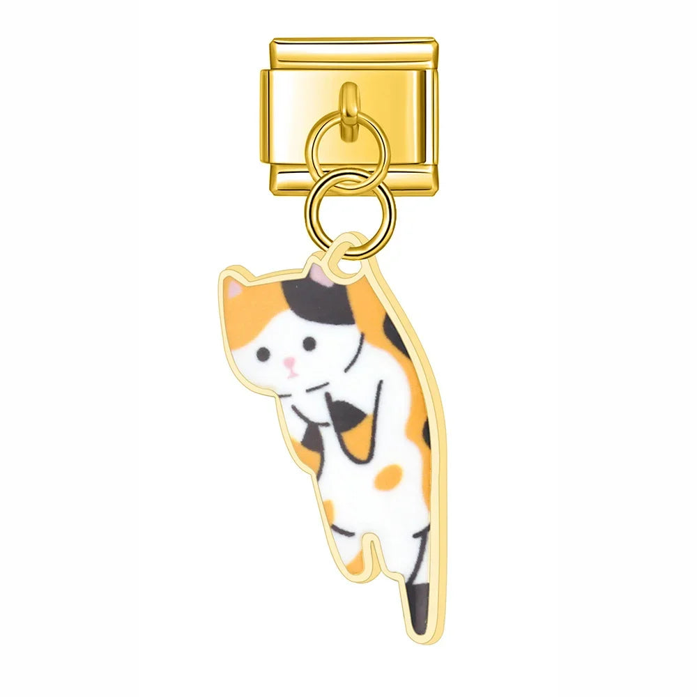 Pendentif Chat roux