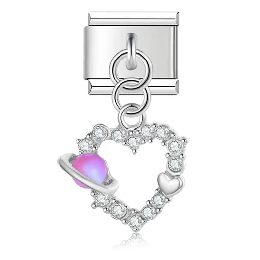 Pendentif Cœur Strass