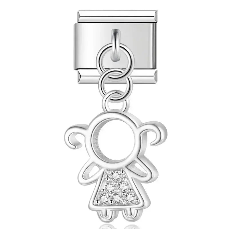Pendentif Fille Charmsy