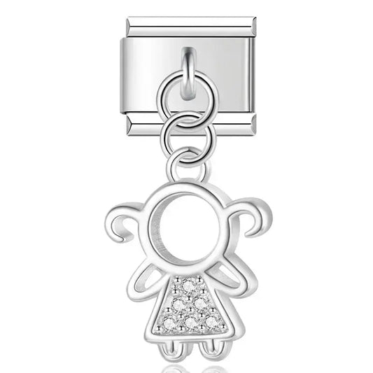 Pendentif Fille Charmsy